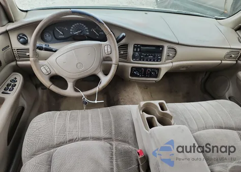 2002 Buick Century Custom from USA, damaged, VIN 2G4WS52J821246515